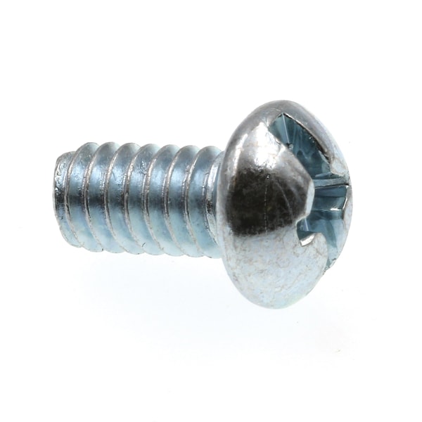 Prime-Line 1/4"-20 x 1/2 in Slotted Round Machine Screw, Zinc Plated 100 PK 9005127 - main